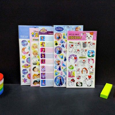 0.05mm Childrens Reward Stickers Luminous Custom Promotional Stickers
