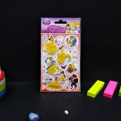 Customized Glitter Vinyl Stickers 1.5mm Puffy Letter Stickers