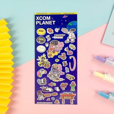 2mm Cartoon Sticker Sheet Activities Gifts Appreciation Stickers For Kindergarten