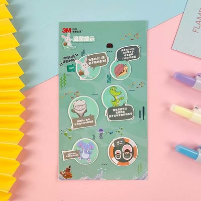 0.7mm 3D Cartoon Stickers