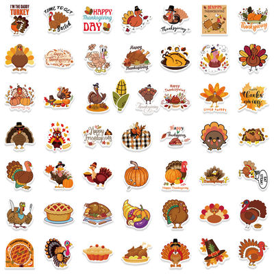 Water Gel Creative Memories Stickers Holiday Gifts Happy Thanksgiving Stickers