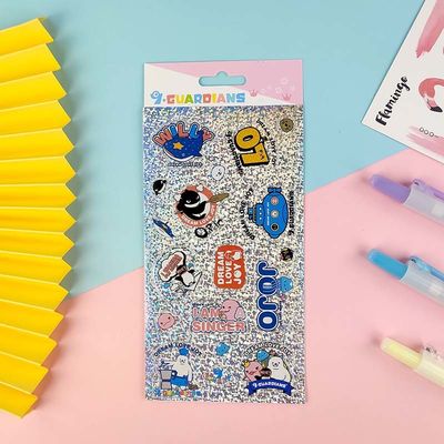 DIY Decoration Hot Stamping Stickers Hot Melt Adhesive 3D Wall Stickers