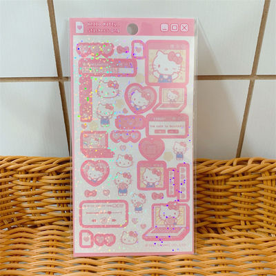 DIY Laser Hand Account Sticker Web Offset Printing 1mm Toy Story Stickers