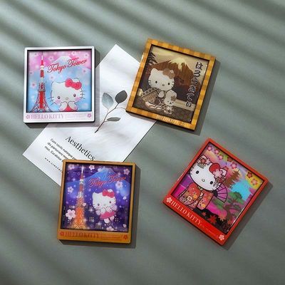 OEM Crystal Magnetic Refrigerator Stickers UV Offset Printing Silica Gel Sticker