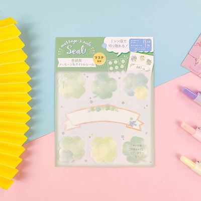 Self Adhesive Coated DIY Vinyl Stickers Web Offset Printing Double Glue