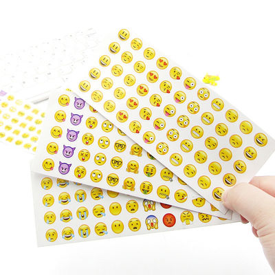 Eco Friendly Custom Decorative Stickers Glassine Bottom Cute Stationery Stickers