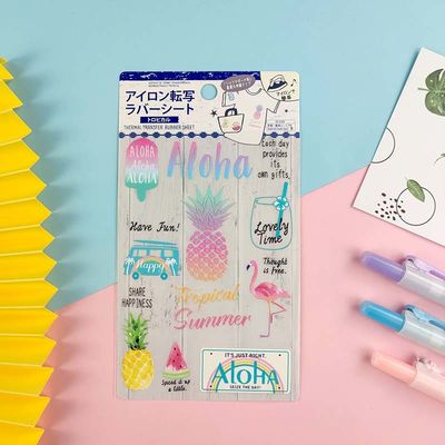 PET Quick Printing 3D Silicone Heat Transfer Sticker Soft Touch Hot Foil Stickers