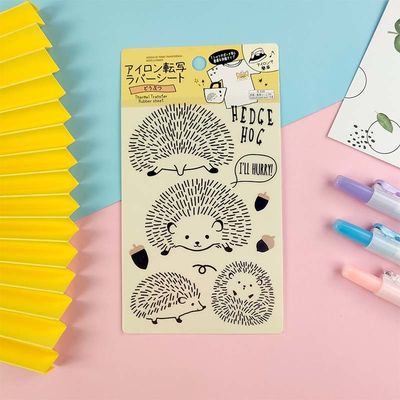 PET Quick Printing 3D Silicone Heat Transfer Sticker Soft Touch Hot Foil Stickers