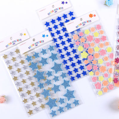 Manual Account Luminous Star Stickers 1.25mm Mobile Back Sticker