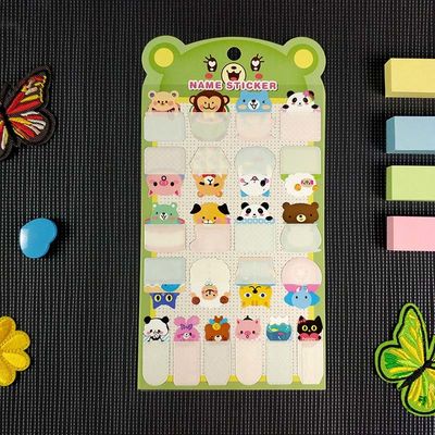 Eco Friendly Waterproof Name Sticker Aroma UV For School Office
