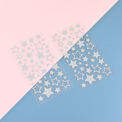 Brand Promotion Glitter Vinyl Stickers Water Gel 3D Hologram Stickers