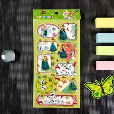 Water Gel Hot Stamping Stickers DIY Cartoon Label Wax Seal Stickers