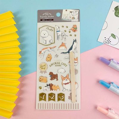 UV Varnishing Custom Waterproof Stickers Matte Lamination Vinyl Transfer Stickers