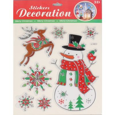 UV Resistant Festive Stickers Vinyl Decorative Stickers For Business Gifts
