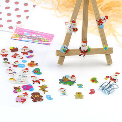 UV Resistant Festive Stickers Vinyl Decorative Stickers For Business Gifts