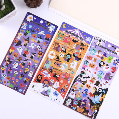 0.025mm Festive Stickers Sprinkle Gold Self Adhesive PVC Sticker