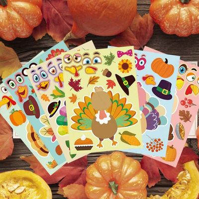 Reel Screen Printing Festive Stickers