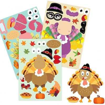 Reel Screen Printing Festive Stickers