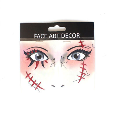 Noctilucent Light Festive Stickers Funny Makeup Halloween Tattoo Stickers