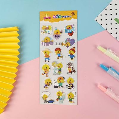 0.7mm Custom Decorative Stickers Creative Cute 3D Foam Stickers