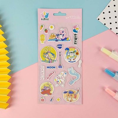 0.7mm Custom Decorative Stickers Creative Cute 3D Foam Stickers