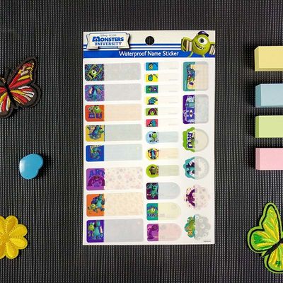 Handwritten Waterproof Name Sticker  custom waterproof stickers