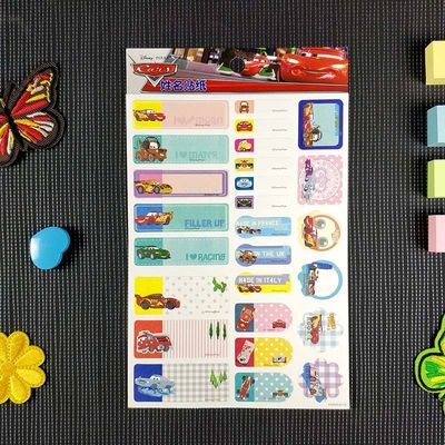 Handwritten Waterproof Name Sticker  custom waterproof stickers