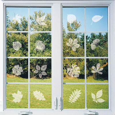 Customization Electrostatic Window Stickers 0.01mm Glass Decoration Sticker