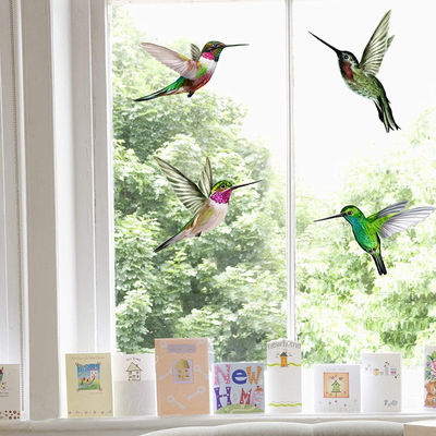 Customization Electrostatic Window Stickers 0.01mm Glass Decoration Sticker