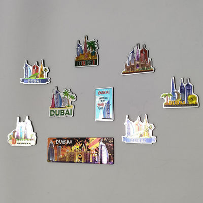 Pendant Magnetic Refrigerator Stickers Soft Plastic Cute Puffy Stickers