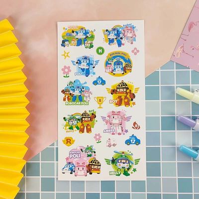 Customization Of Food Labels Transparent Vinyl Cartoon Stickers Waterproof And Tear Resistant