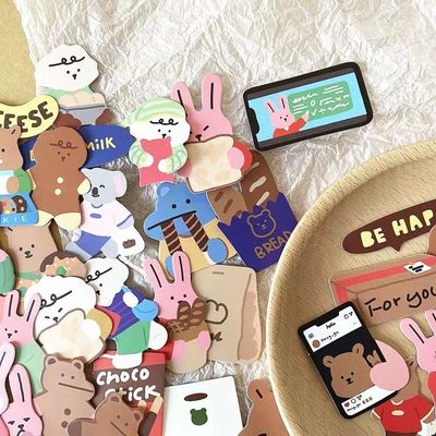 Offset Printing 0.2mm Thickness Cartoon Sticker Sheet For Business Buyers