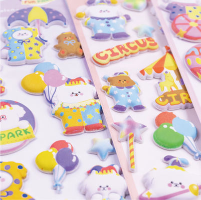 Children'S Cartoon 3d Three Dimensional Stickers Cute Bubble Stickers Powerful Manufacturers