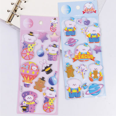Children'S Cartoon 3d Three Dimensional Stickers Cute Bubble Stickers Powerful Manufacturers