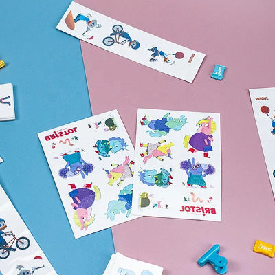 Custom Children Tattoo Small Waterproof Colorful Tattoo Men Sticker Tattoo Kids Scarpion