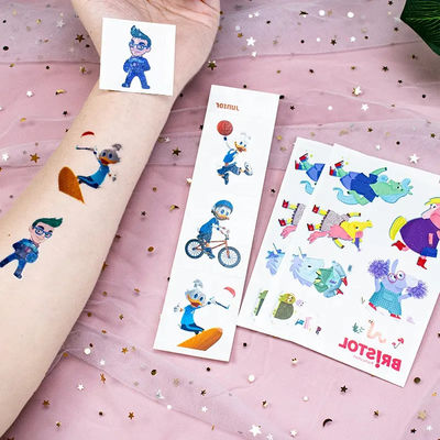 Custom Children Tattoo Small Waterproof Colorful Tattoo Men Sticker Tattoo Kids Scarpion