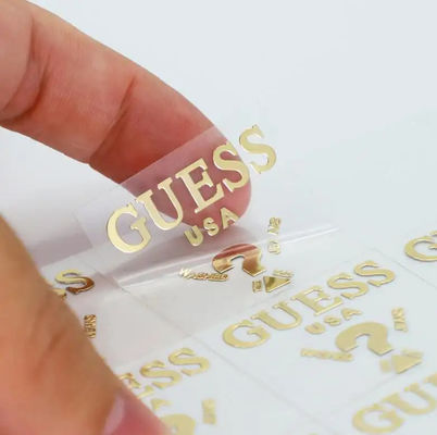 Customized Letter 3d Nickel Decal Label Sticker Metal Label Transfer Metal Waterproof