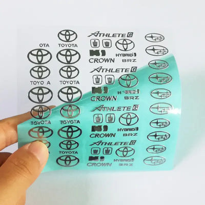 Customized Letter 3d Nickel Decal Label Sticker Metal Label Transfer Metal Waterproof