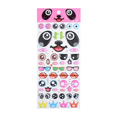 Diy Cartoon Puffy Stickers Kawaii 3d Stickers Pack For Decoration Custom
