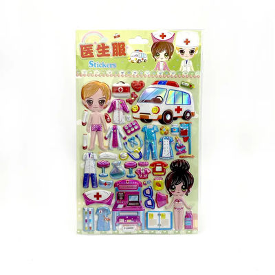 Children'S Reusable Stickers Book Kawaii Stationery Stickers