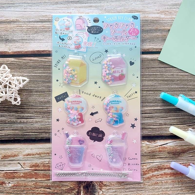 Non Toxic Small Cartoon Stickers