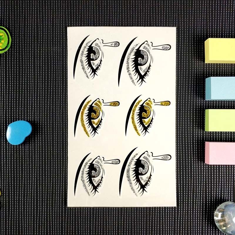 AB glue Transfer Decal Stickers Waterproof Custom Tattoo Stickers
