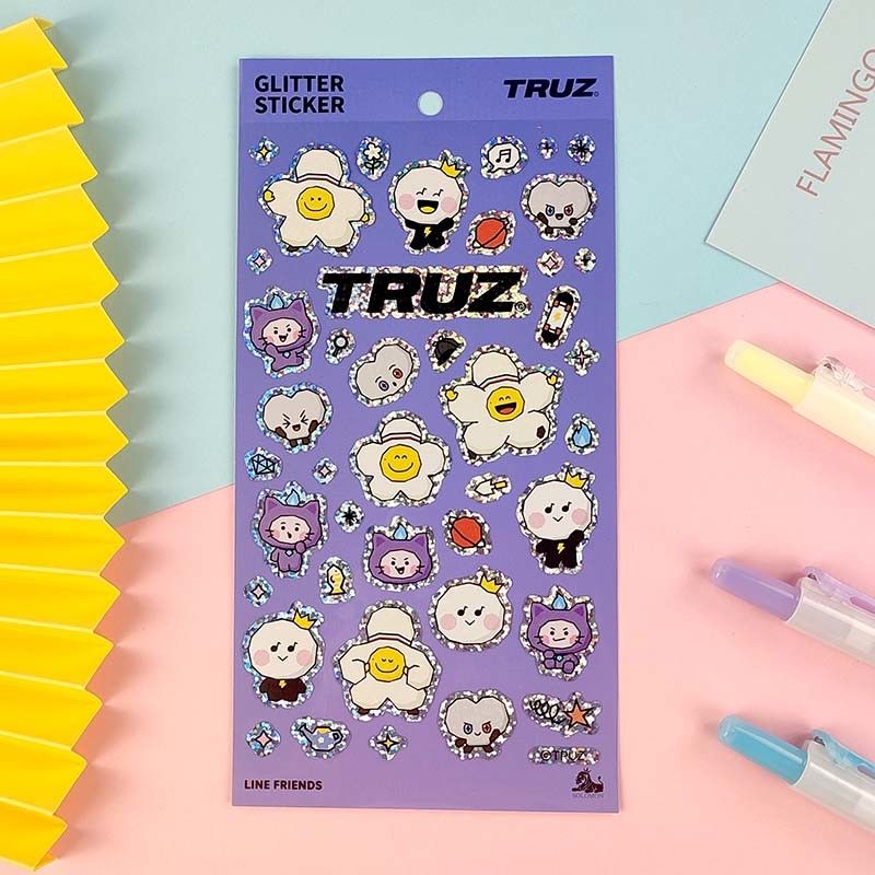 Uv Coating Metal Decal Stickers Self Adhesive Coated Cartoon Character Stickers