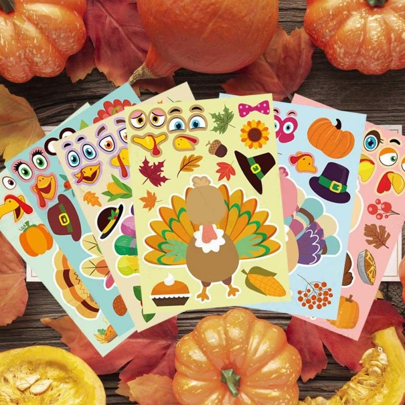 Reel Screen Printing Festive Stickers